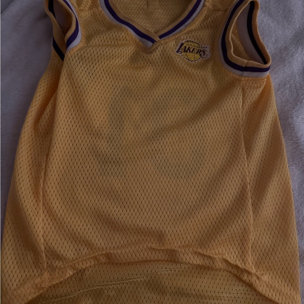 Pets First Yellow Lakers Jersey